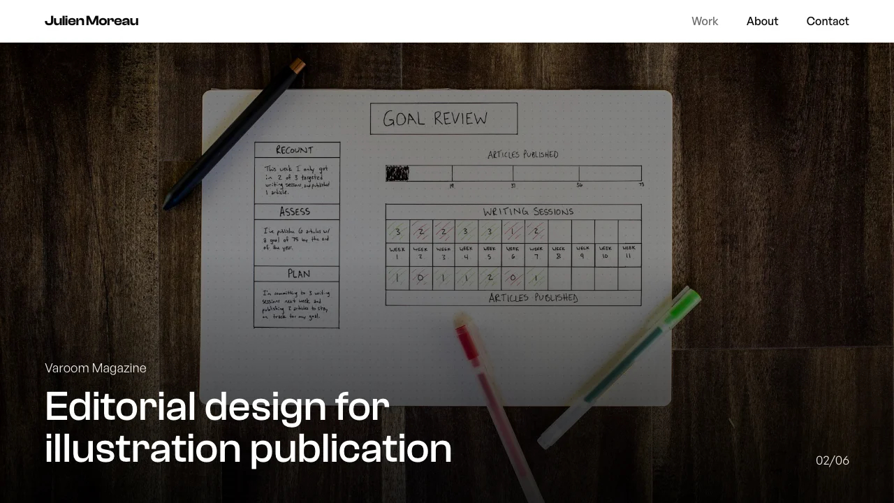 Loading preview of Editorial Agency Portfolio